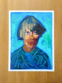 Image 3 of Turkio Tyla / Turquoise Silence (Original Painting)