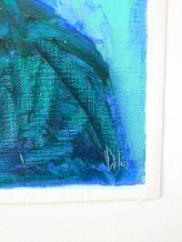 Image 4 of Turkio Tyla / Turquoise Silence (Original Painting)