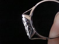 Image 4 of ART DECO 1920S 18CT WHITE GOLD DIAMOND TOI ET MOI RING 0.40CT