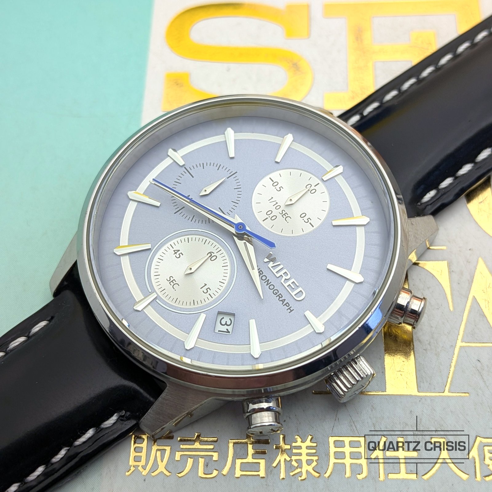 SEIKO時計WIRED Seiko Discover More Chronograph SSC569 - Old Northeast Jewelers