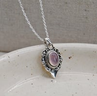Maeve Rose Quartz Sterling Silver Necklace