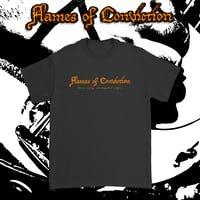Image 1 of Flames Of Conviction - Lion City Straight Edge T-Shirt *PREORDER*