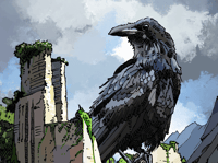 Image 2 of The Crow (Print)