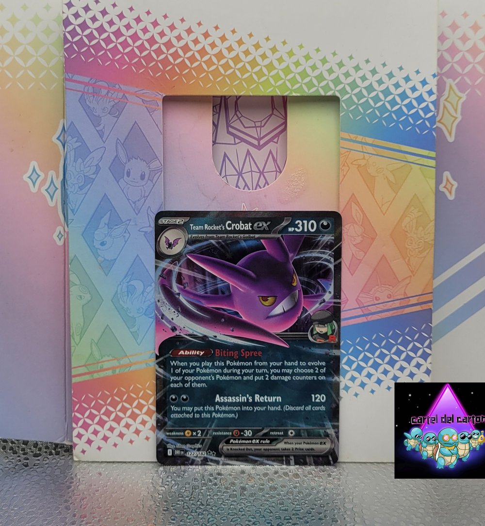Image of Team rocket Crobat Ex NM 