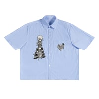 Image 1 of Salaah Stripped Button Up 