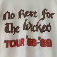 Image 5 of Ozzy Osbourne 'No Rest for the Wicked' Tour 1988-89 M