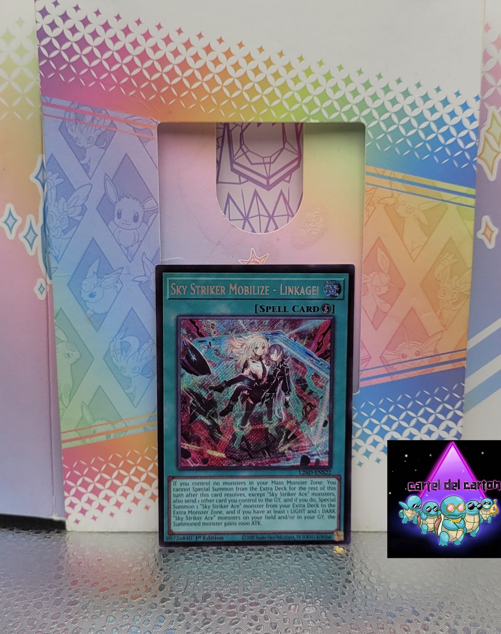 Image of Sky Striker Mobilize Linkage Secret Rare 1st edition NM