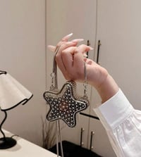 Image 1 of star studded purse