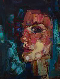 Image 1 of Degantis žvilgsnis / The Burning Gaze (Original Painting)