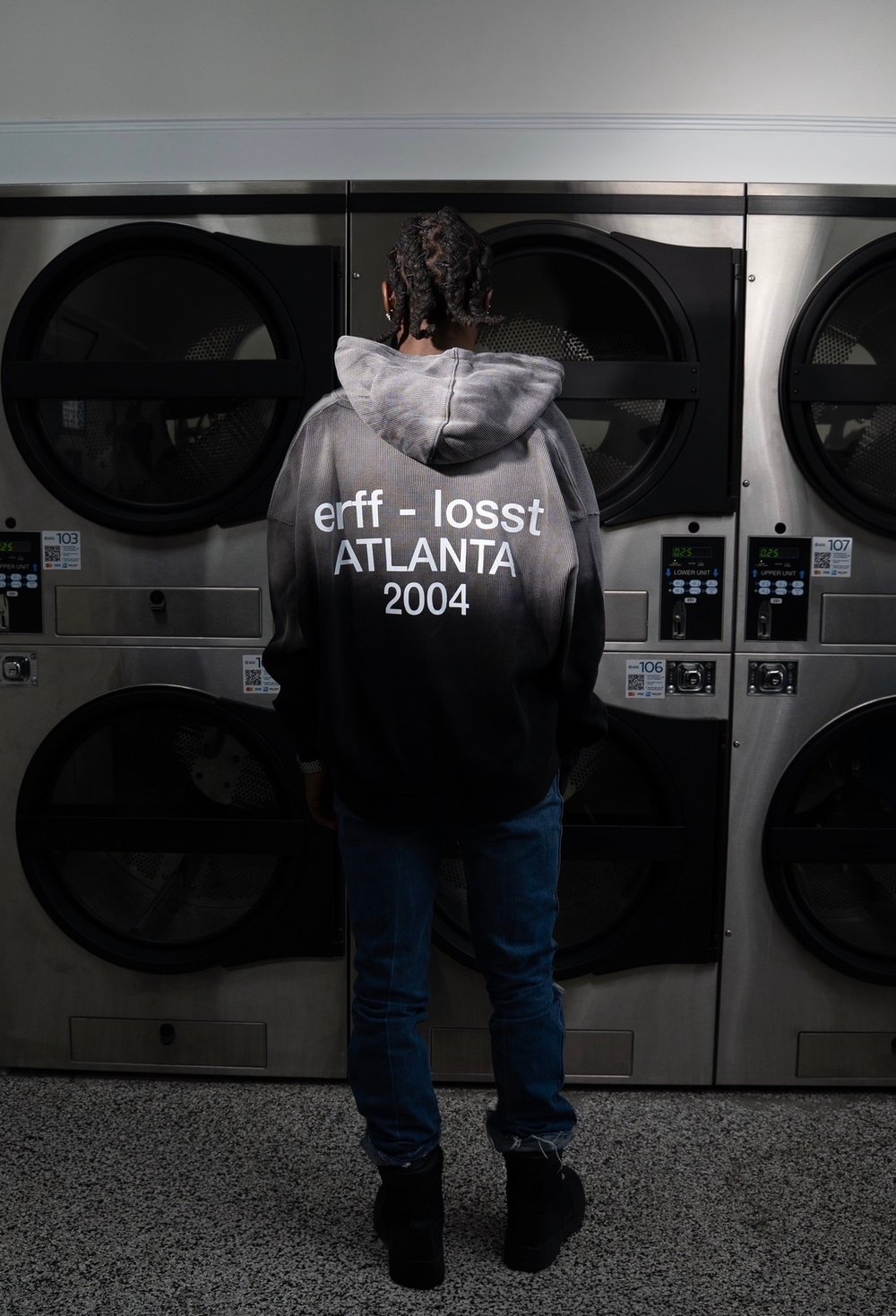 ERFF LOSS SUN-DRIED WAFFLE KNIT ZIP-UP