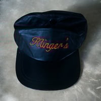 Image 1 of Vintage Leather Trucker Cap