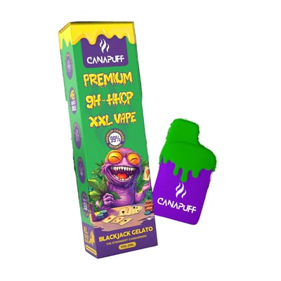 9H-HHCP XXL Vape Blackjack Gelato 99% 2ml Extra Strong Indica