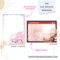 Image 1 of HSR memopads
