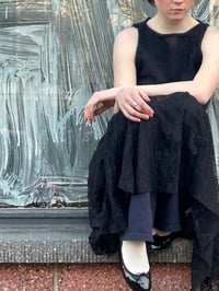 Image 5 of Mermaid Lace Skirt — Black