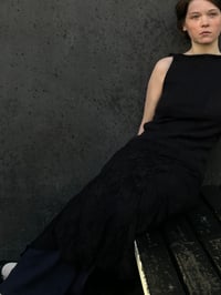 Image 2 of Sia Alpaca Mohair Tank — Off black 