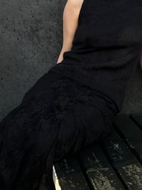 Image 8 of Mermaid Lace Skirt — Black