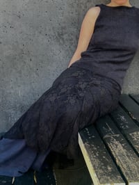 Image 4 of Mermaid Lace Skirt — Black