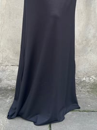 Image 1 of Essential Viscose Jersey Skirt — Black Uma  Maxi 