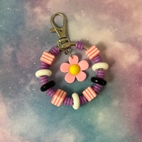 Image 2 of Beaded Hoop Pride Keychain Collection