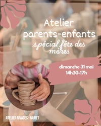 Image 1 of Atelier parents-enfants fête des mères - dimanche 31 mai 