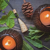 Image 2 of Antler Health and Healing Bindrune Pendant (PE1860#2)