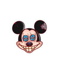 Crazy Mick Sticker