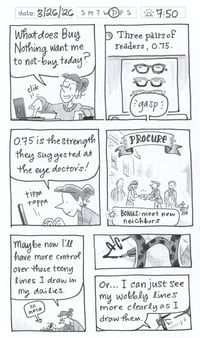 Image 1 of NEW!! Daily Comic 3/26: Readers