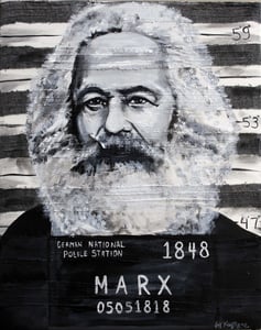 Image of Karl Marx Mug Shot