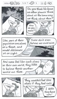 NEW!! Daily Comic 4/2: Aliens