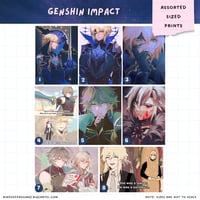 Image 1 of genshin impact - prints