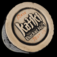 Image 6 of Katiki Bucket No.1 Tiki Bob's Glaze Test 1/1 FREE SHIPPING! 