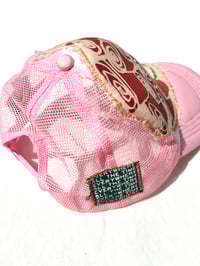 Image of My Flowers Trucker in Pink