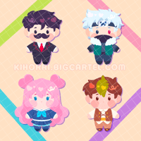 Image 1 of MCYT Cheeb Borderless Keycharms [PRE-ORDER]