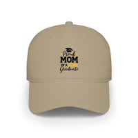 Image 5 of Proud Mom of a 2028 Graduate Low Profile Baseball Cap