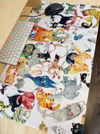 50 Cats Table Mat