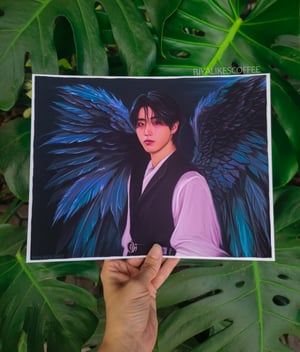 "Nyx" Large Art Print 8.5 x 11