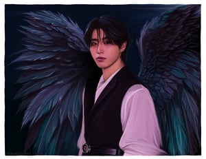 "Nyx" Large Art Print 8.5 x 11