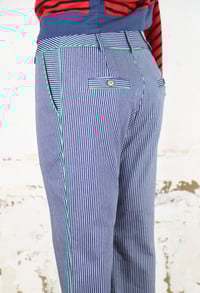 Image 4 of Pantalon Studio Marin foncé