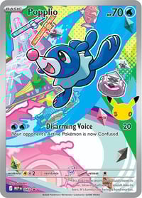 Popplio - 045 - ME: Mega Evolution Promo - Near Mint