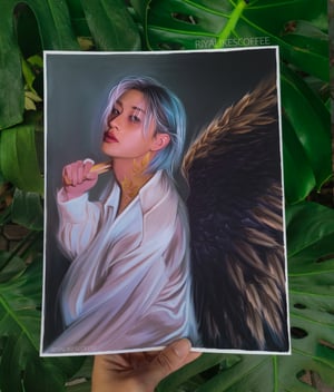 "Aether" Large Art Print 8.5 x 11