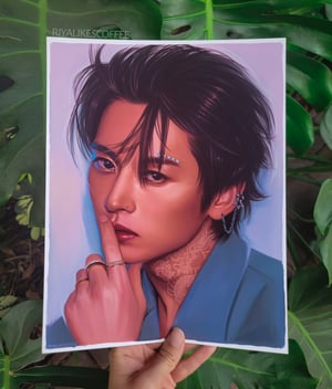 "Cover Boy" Large Art Print 8.5 x 11