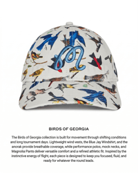 Image 6 of MALBON - BIRDS OF GEORGIA NEW ERA 9TWENTY HAT [2026]