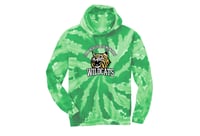 Wildcats Logo Tie-Dye Hooded Sweatshirt