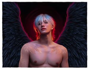 "Dark Aether" Large Art Print 8.5 x 11