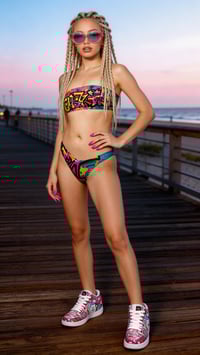 Image 2 of Vice Vixen - Recycled bandeau bikini