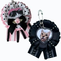 Image 1 of Pattern Ribbon Keychain