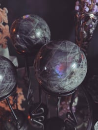 Image 1 of Lavender Labradorite crystal ball 