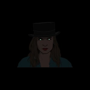 Rose the Hat hard enamel pin badge - IN PRODUCTION