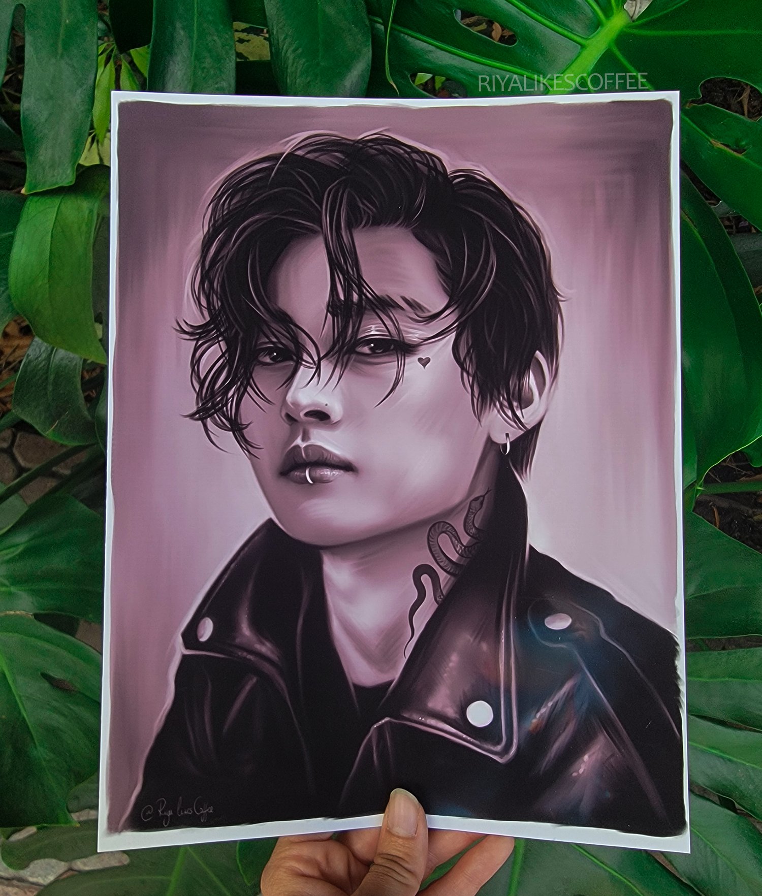 "50s Heart Throb" Art Print Large 8.5 x 11