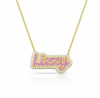 Image 5 of Chic & Colorful Personalized Necklace